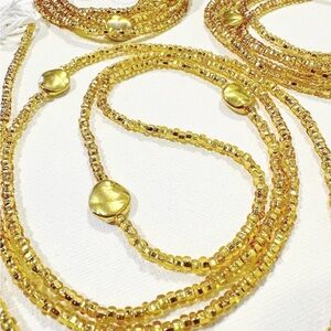 Elegant Gold Waist Bead